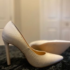 White Pump Heels